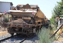 Malatya'da yük treninin çarptığı yaya ağır yaralandı