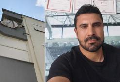 Anahtarını unuttuğu eve çatıdan sarkıttığı hortumla girmek isterken düşüp öldü