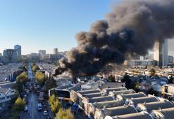 Bağcılar İSTOÇ'ta iş yeri yangını