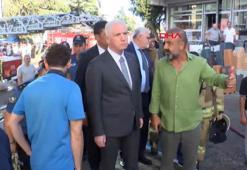 Bağcılar İSTOÇ'ta yangın; 17 iş yeri hasar gördü