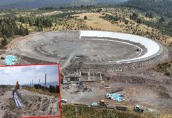 Sarıkamış Kayak Merkezi'ne suni kar makineleri kuruluyor