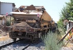 Malatya'da yük treninin çarptığı yaya öldü