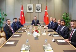 Cevdet Yılmaz, Azerbaycan Çalışma ve Halkın Sosyal Koruması Bakanı Aliyev ile görüştü