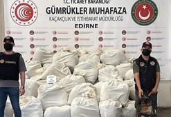 Edirne’de 8 ayda 7 milyar liralık uyuşturucu ve kaçak eşya ele geçirildi