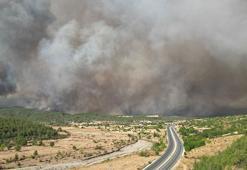Kastamonu'daki orman yangınına müdahale sürüyor; bölge dronla görüntülendi