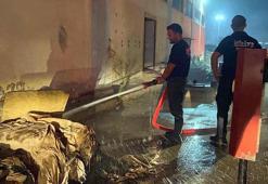 Tekirdağ'da fabrika yangını, büyümeden söndürüldü