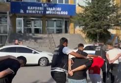 Kayseri’de uyuşturucu operasyonu: 13 tutuklama