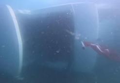 Zonguldak’ta batan lüks yatın su altındaki görüntüleri ortaya çıktı