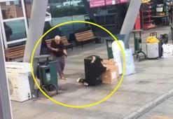 Otogarda babası tarafından silahla vurulan kadın yaralandı; olay kamerada