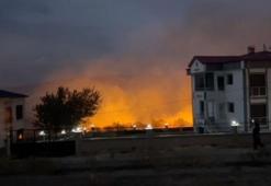 Elazığ’da anız yangını kontrol altında