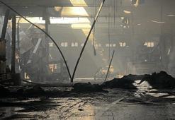 Tekstil fabrikasındaki yangın, 15 saat sonra kontrol altına alındı