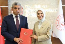 Bakan Göktaş, Azerbaycan Çalışma ve Halkın Sosyal Koruması Bakanı Aliyev ile bir araya geldi