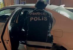 Kiralık otomobille uyuşturucu sevkiyatında baba-oğula gözaltı