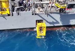 Deniz Kuvvetleri Komutanlığı’nın Halit Yukay'ın cenazesinin çıkartılmasına yönelik çalışmalarından görüntüler