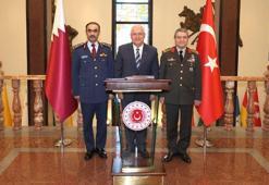 Bakan Güler, Katar Genelkurmay Başkanı Al Mannai'yi kabul etti