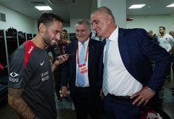 Cumhurbaşkanı Erdoğan’dan A Milli Futbol Takımı’na tebrik telefonu