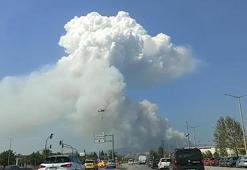 Bursa’da çıkan orman yangını kontrol altında