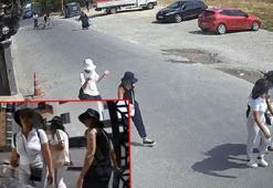 Dikkat çekmemek için şık giyinip, şapka ve gözlük takan hırsızlık şüphelisi 3 kadın yakalandı