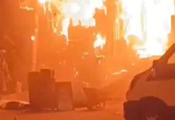 Kırşehir'de hırdavatçı dükkanında yangın: 1 yaralı