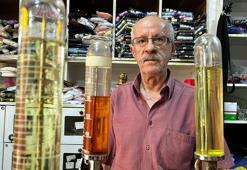 50 yıllık kolonyacı, 15 metrekarelik dükkanında mesleğini yaşatıyor