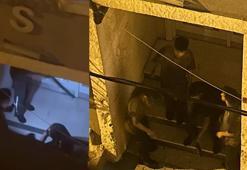 Kağıthane'de pompalı tüfekle kapı önünde fotoğraf çektirdi