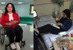 Omurilik felçli Hacere'nin hayatı hastanede değişti