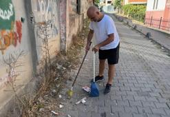 Avcılar ile Esenyurt sınırında sahipsiz kalan sokakta temizlik tepkisi