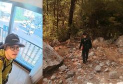 Likya Yolu'nda kaybolan Çinli turist için arama çalışması