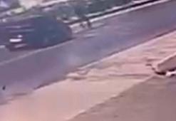 Bodrum'da otomobilin çarptığı yaya yaşamını yitirdi; o anlar kamerada