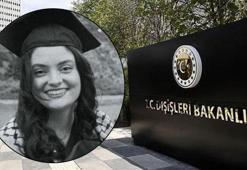 Dışişleri’nden Ayşenur Ezgi Eygi için anma mesajı