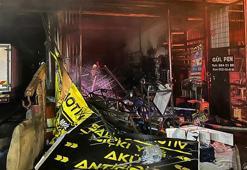 Sanayi sitesindeki yangında 8 iş yeri ve 3 araç kullanılamaz hale geldi