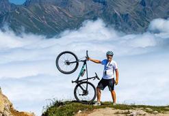 Kaçkar Dağı eteklerinde pedal çevirdiler