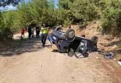 Otomobil uçurumdan yuvarlandı; anne ile 2 yaşındaki oğlu öldü