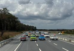 Arnavutköy’de Nostaljik Araba Fuarı düzenlendi