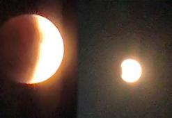 'Ay tutulması' Hakkari'de net bir şekilde izlendi