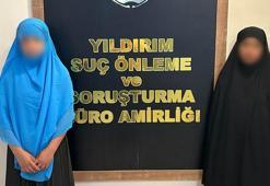 Tırnakçılık yöntemiyle hırsızlık yapan 3 kadın yakalandı