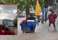 Adana ile Osmaniye'de sağanak ve şiddetli rüzgar; okul çatısı uçtu