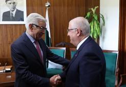 Bakan Güler, Pakistan Savunma Bakanı Asif ile bir araya geldi