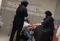 İkram edilen bisküviden zehirlenen Suriyeli 13 kişi hastaneye kaldırıldı