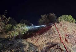 Bursa’da çıkan anız yangını yerleşim yerine ulaşmadan söndürüldü