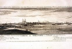 Edirne’de 1700’lü yıllara ait gravür, Osmanlı ordusunun saray çevresindeki konumunu ortaya koydu