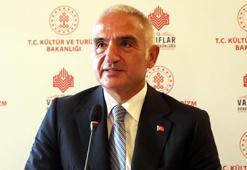 Bakan Ersoy: Yerin üzerindeki eserler kadar altındakilere de önem veriyoruz