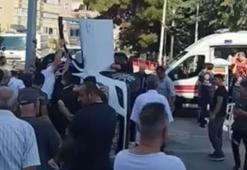 Otomobilin içine giren arı, kazaya yol açtı