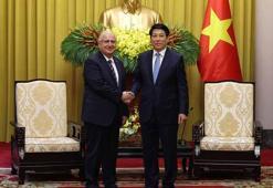 Bakan Güler, Vietnam Cumhurbaşkanı Cuong tarafından kabul edildi