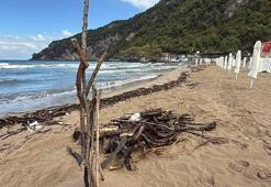 İnkumu sahilinde kirlilik