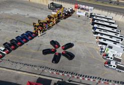 Gebze Belediyesi filosuna katılan 33 adet yeni araç, törenle hizmete başladı