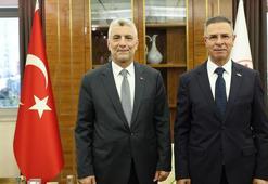 Filistin Büyükelçisi Mustafa’dan Bakan Bolat’a veda ziyareti