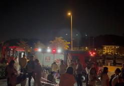 Sarıyer’de, otelin elektrik panosundaki yangın söndürüldü