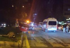 Alkollü sürücünün kullandığı otomobil, yayalara çarptı: 1 ölü, 2 yaralı