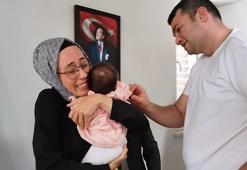Devlet korumasındaki Begüm bebeğin kokusuyla annelik sevinci yaşadı